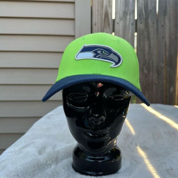 New Era Seattle Seahawks 39THIRTY Stretch Fit Hat Multicolor Men's S/M - Picture 1 of 7